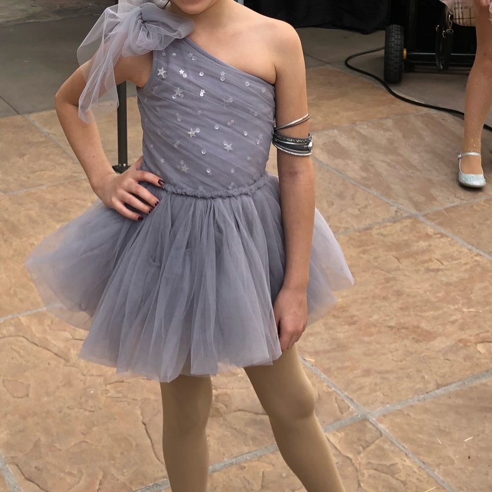 Grey Tutu style short dress , size 5/6